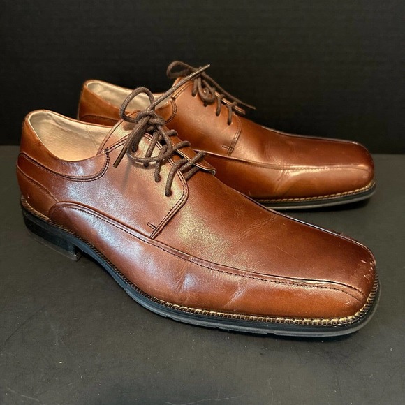 Florsheim Men\'s Dress Shoes 11256-200 Size 8.5 D Brown Chestnut Leather Oxford main image 8